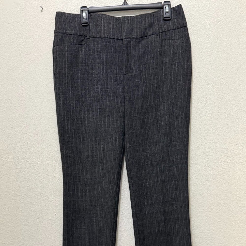 Apt 9 black tweed dress pants, straight leg, woman's size 10